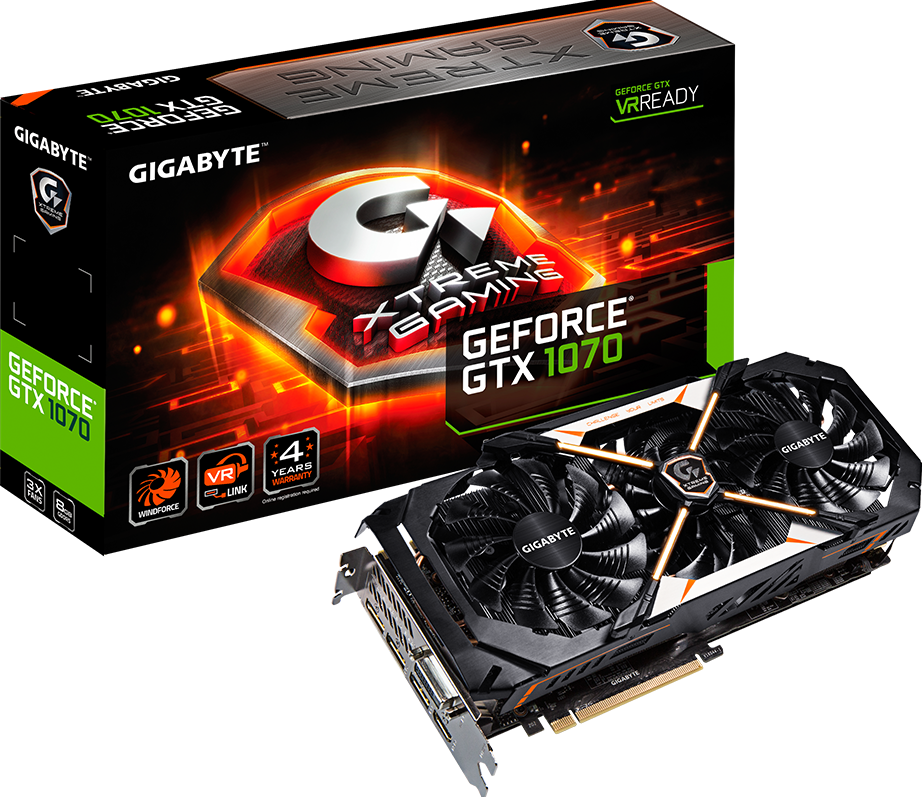 GeForce® GTX 1070 Xtreme Gaming 8G (Rev. 1.0) - GIGABYTE Japan