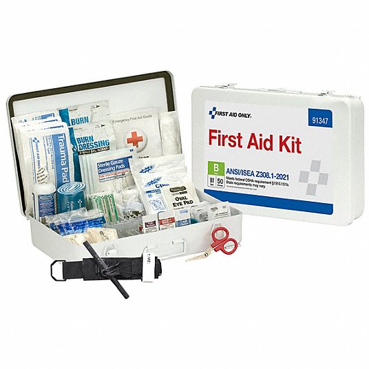 FIRST AID ONLY, 210 Components, ANSI/ISEA Z308.1-2021, First Aid