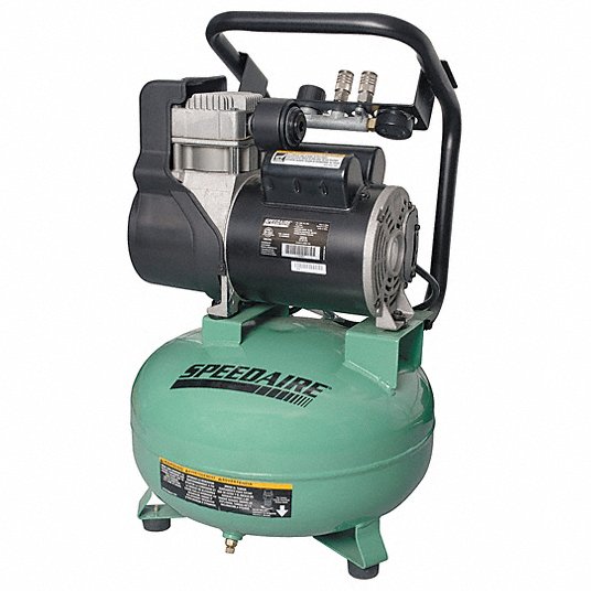 Portable Electric Oil-Free Air Compressor - Grainger