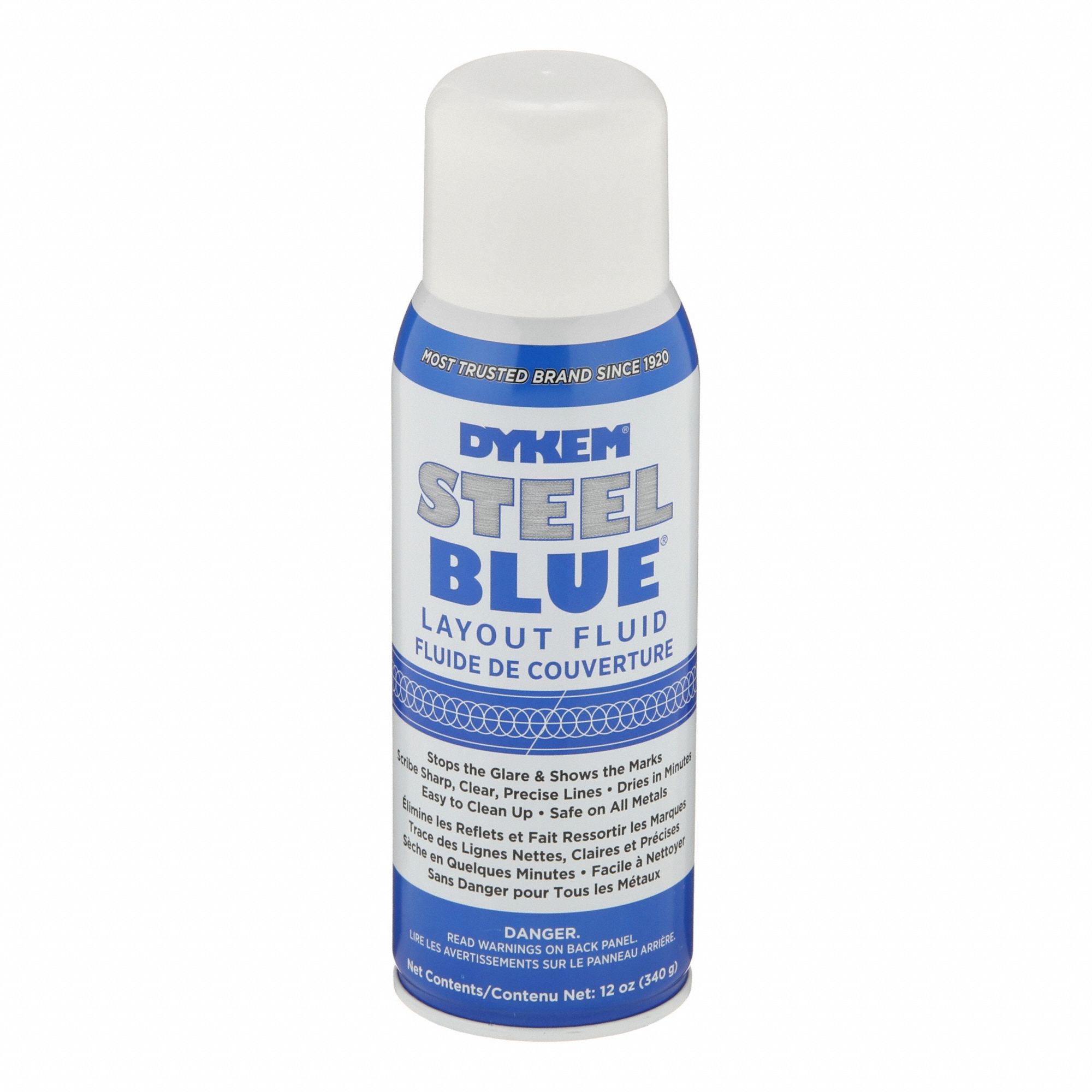 DYKEM, Steel Blue, 12 fl oz, Layout Fluid - 2C928|80000 - Grainger