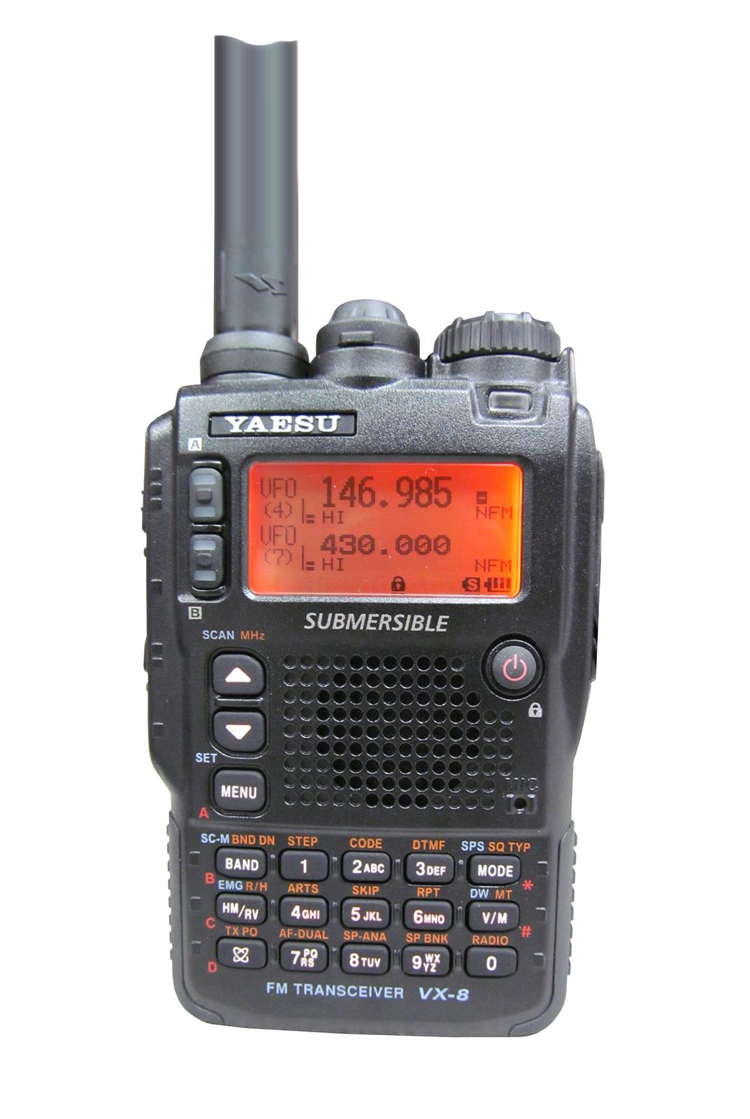 YAESU VX-8G GPS内蔵