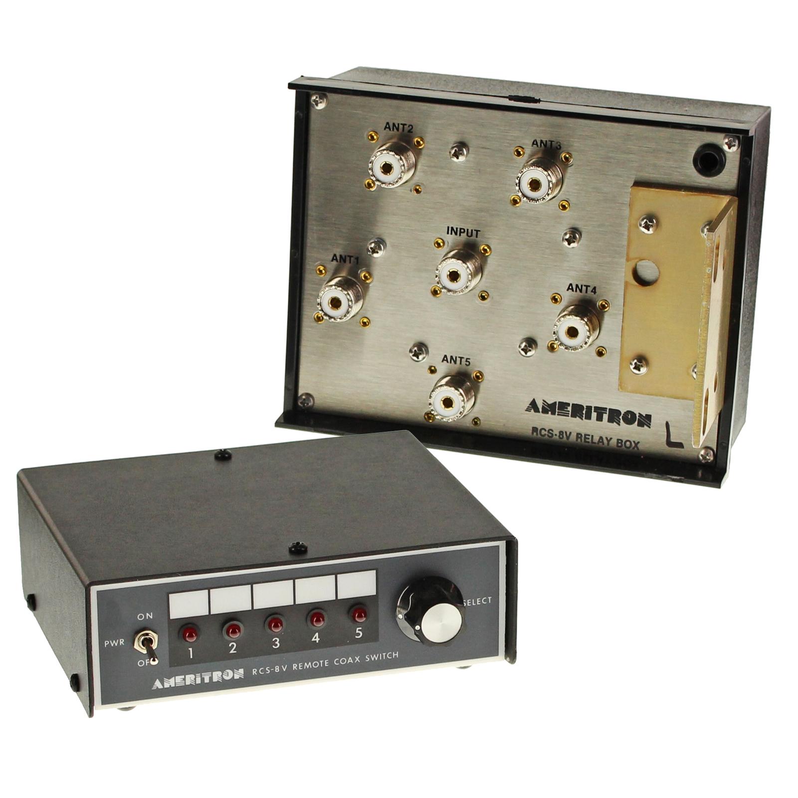 アメリカ・アメリトロン社製 RCS-8V 5回路アンテナ切替器 アメリカ