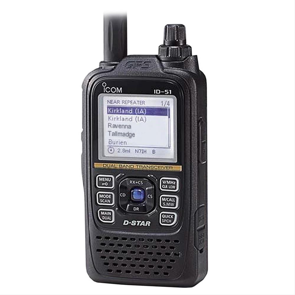 ICOM ID-51A-PLUS2 BLACK ICOM ID-51A-PLUS2 Handheld Transceivers