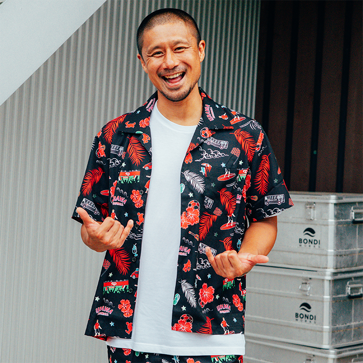 tgs2025 タルコフ 販売 Tarkov DAY OFF ハワイアンシャツ 赤 L tgs2025