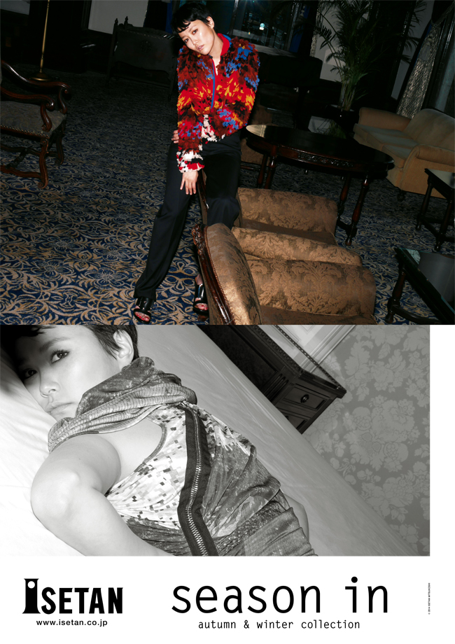 三越伊勢丹の菊地凜子を起用したキャンペーンビジュアルが公開。撮影は