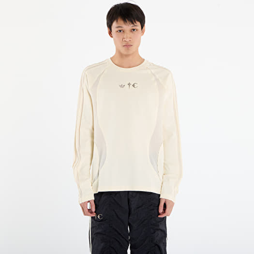 T-shirts adidas x Thug Club Teamgeist T-Shirt Ls Cream White