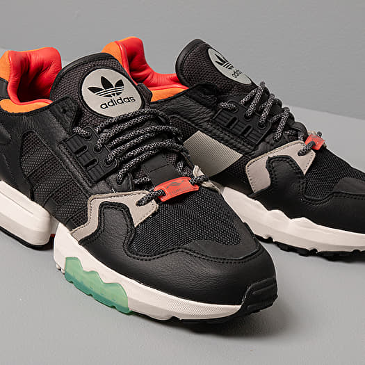 Men's shoes adidas ZX Torsion Core Black/ Orange/ Bright Green