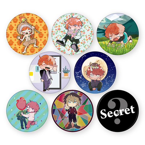 めいちゃん めいちゃん屋さん ランダム缶バッジ め ランダム缶バッジ