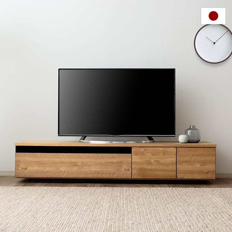 完成品】50型対応のローテレビ台 木製タイプの日本製 | 【公式】LOWYA
