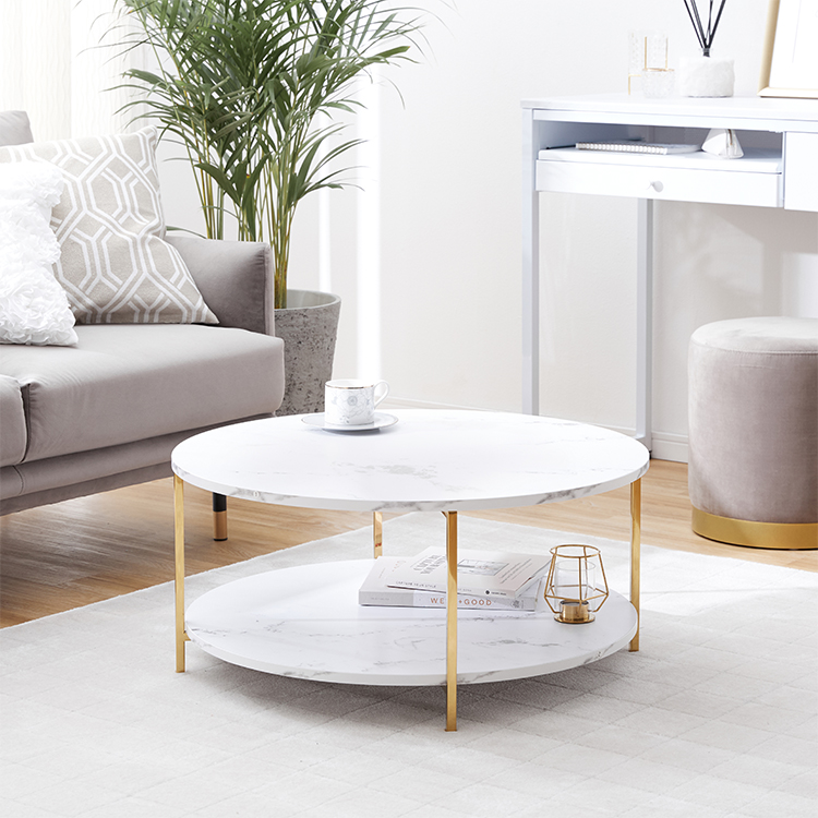 2024 【取引成立済ローズ様専用⑥】大理石円形テーブルセット