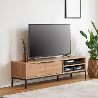 木目調テレビ台 ナチュラル[幅140] | 【公式】LOWYA(ロウヤ) 家具