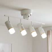 4灯]シーリングライト LED 電球色 昼白色 調光調色 | 【公式】LOWYA