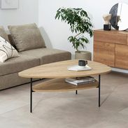 リビングテーブル 木目調 三角形 [幅120] | 【公式】LOWYA(ロウヤ