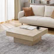 トラバーチン柄センターテーブル [幅70/幅90] | 【公式】LOWYA(ロウヤ