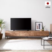 幅200] テレビ台 日本製 天然木 スチール脚 | 【公式】LOWYA(ロウヤ