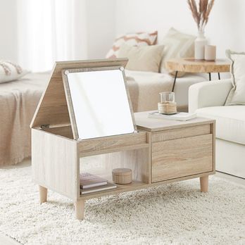 ロウヤ LOWYA ドレッサーテーブル ローテーブル リビングテーブル