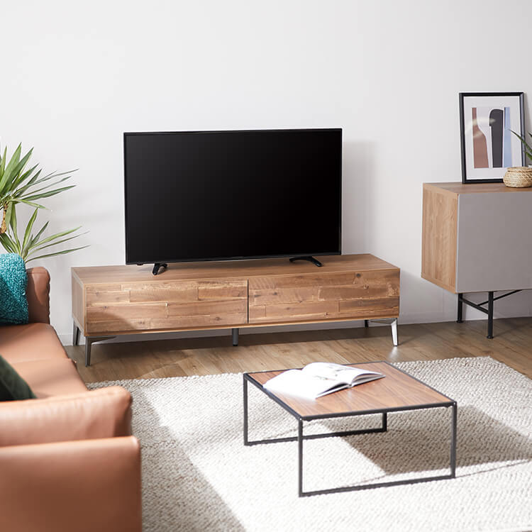 LOWYA ナチュラルウッド テレビボード