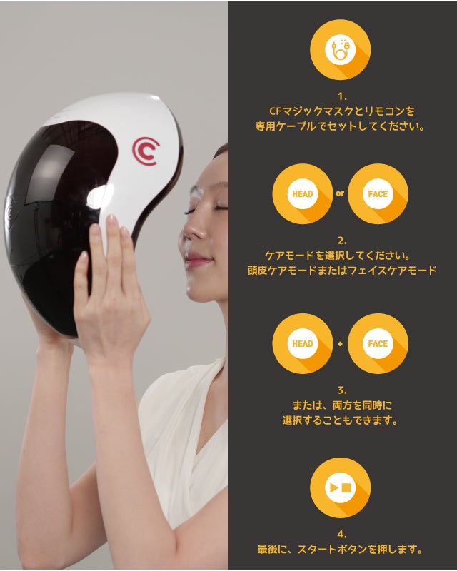 CF magic mask LED 美顔器光美容