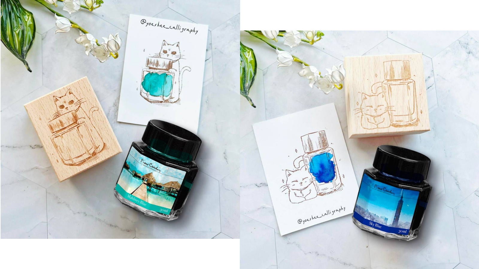 Makuake｜《日本先行販売》 ピエールカルダン ガラス製インク壺【iDUO