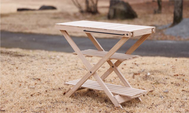 キッチンテーブル 木製折りたたみアウトドアテーブル DIY For outdoor