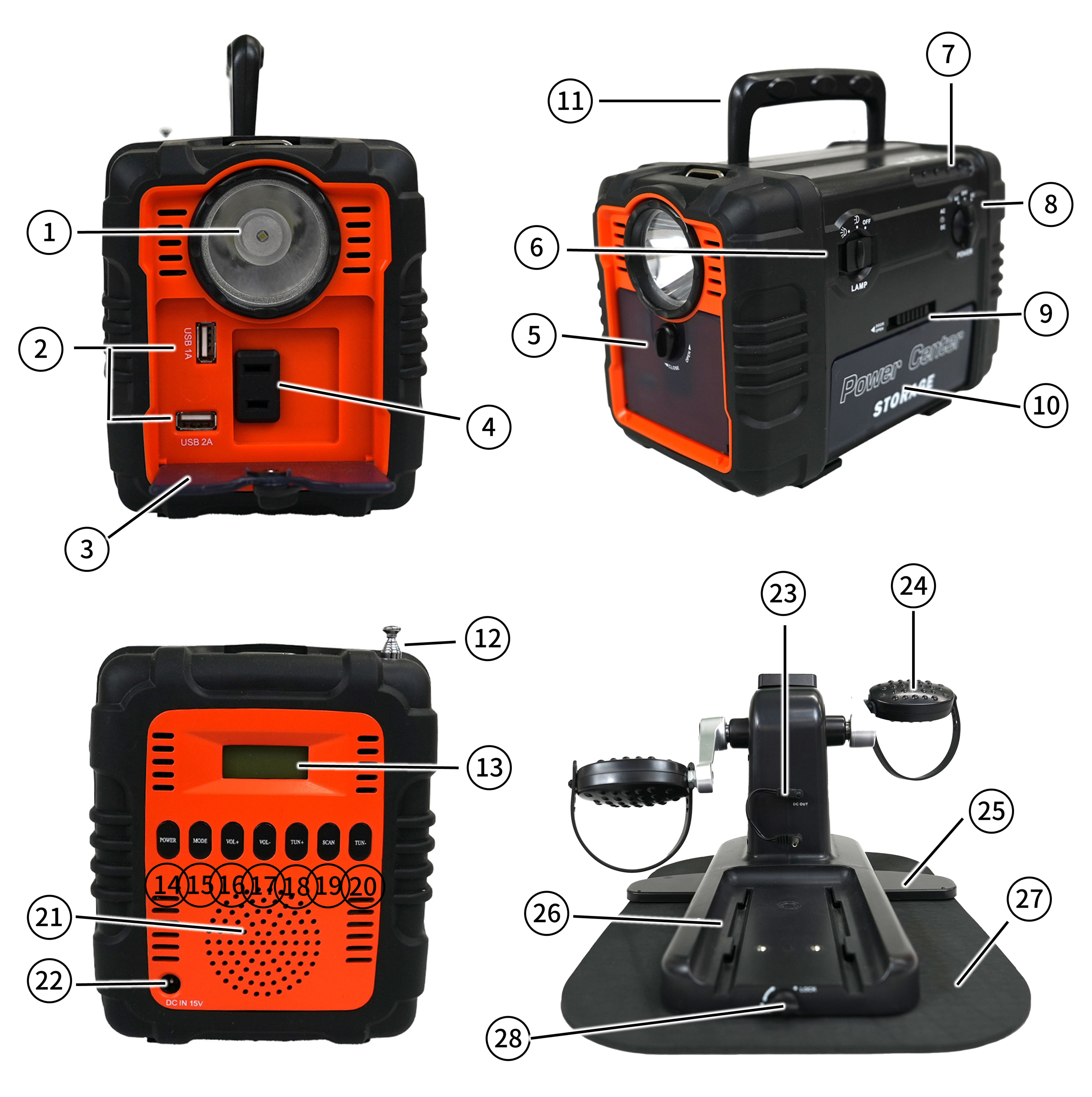 待望の第2弾！ペダルを漕いで、電気をためる！「まわしてチャージ充電