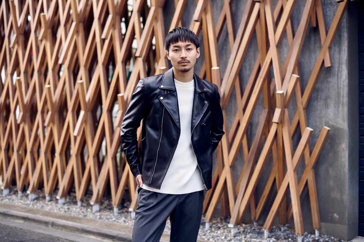 きめ細かいラムレザー×手加工による上品さ】洗練された日本製本革