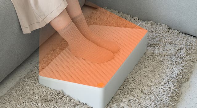 BOTTCOM 足裏岩盤浴 ホワイト 約60cm x 40cm BOTTOOM（バトゥーム