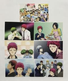 黒子のバスケ ⭐︎ エンド カード ⭐︎ 黄瀬 赤司 緑間 青峰 降旗 火神