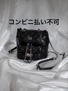 darich ダーリッチ キルティングビジューミニリュック BRK ブラック