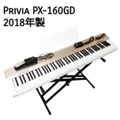 カシオ 電子ピアノ Privia PX-160GD 2018年製 - メルカリ