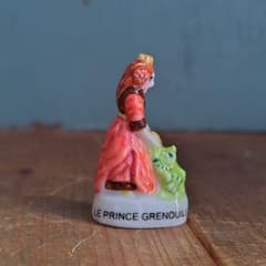 ビンテージフェーブ かえるの王さま フランス製ミニチュア雑貨ガレット