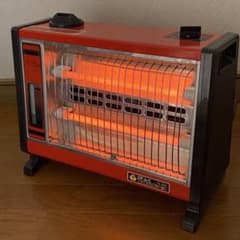 ナショナル スチーム加湿電気ストーブ 昭和レトロ - メルカリ