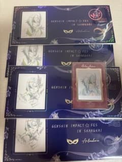 原神 fes フェス 2026 フィルム風チケット カード アルレッキーノ