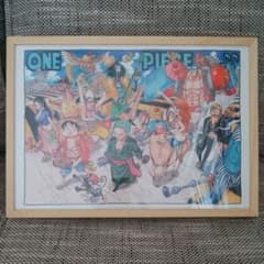 ONE PIECE 尾田栄一郎 原画 ファブリックパネル 2012 フレーム入り