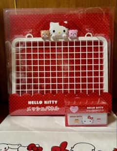 サンリオキャラクターズ 飾り収納シリーズ メッシュパネル ハロー