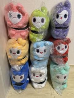 TWICE LOVELYS ぬいぐるみスリッパ 全メンバー コンプリート セット