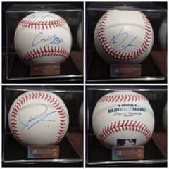 ケース付き！大谷翔平 佐々木朗希 山本由伸 直筆サインボール MLB公式