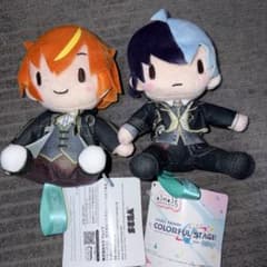 プロセカ ふわぷち ミニぬいぐるみ ビビバス【青柳冬弥＆東雲彰人