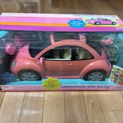 新品未使用 バービー フォルクスワーゲン ニュービートル 車 ミニカー