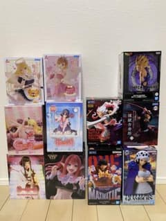 プライズフィギュア11体セット まとめ売り ONE PIECE 物語シリーズ等