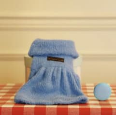 アトリエgg 新品 マカロンパーティ ワンピース ブルー AtelierGG