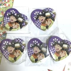 忍たま乱太郎 ナンジャタウン ハート缶バッジ 久々知兵助 5個 - メルカリ