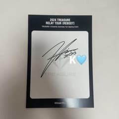 TREASURE ヒョンソク 直筆サイン 対面サイン会 マニラ 当選者限定