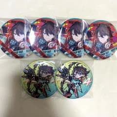 NIJISANJI Stun Mode 三枝明那 ランダムグリッター缶バッジ - メルカリ