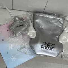 NCT WISH ALAND 巾着 ポーチ オリジナルポーチ ショッパー ガチャ