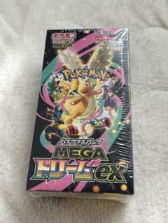 ポケモンカードゲーム MEGA ドリームEX 一箱 シュリンク付き - メルカリ