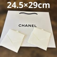 CHANEL シャネル 紙袋 ショッパー ショップ袋とメッセージカード2枚