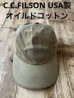 C.C.FILSON フィルソン オイルドコットン キャップ USA製 - メルカリ