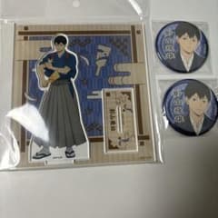 ハイキュー 影山飛雄 アクスタ 缶バッジ - メルカリ