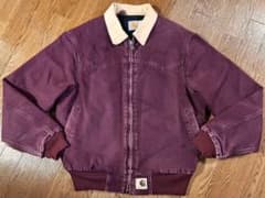 超希少】1996年 カーハート サンタフェジャケット JQ2246 ワイン M